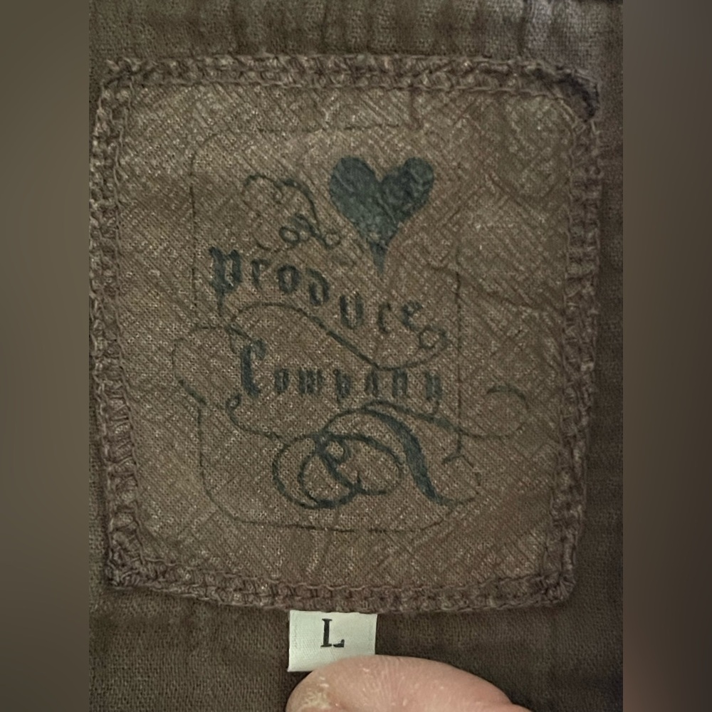 Vintage Produce company size large hoodie - Picture 6 of 7